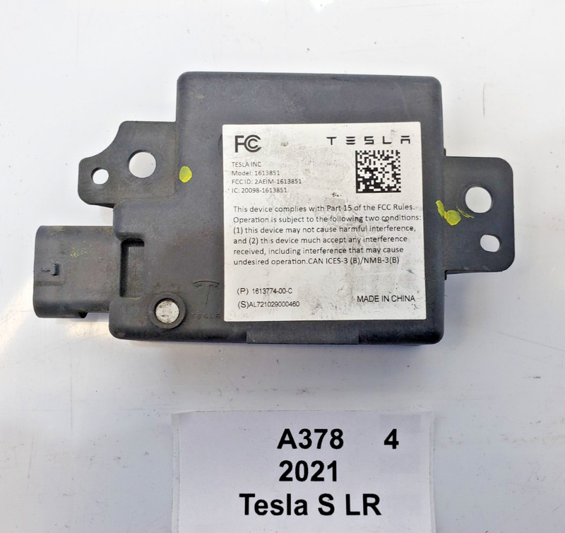 ✅ 2021-2025 OEM Tesla Model S Rear Right Passenger Blind Spot Module