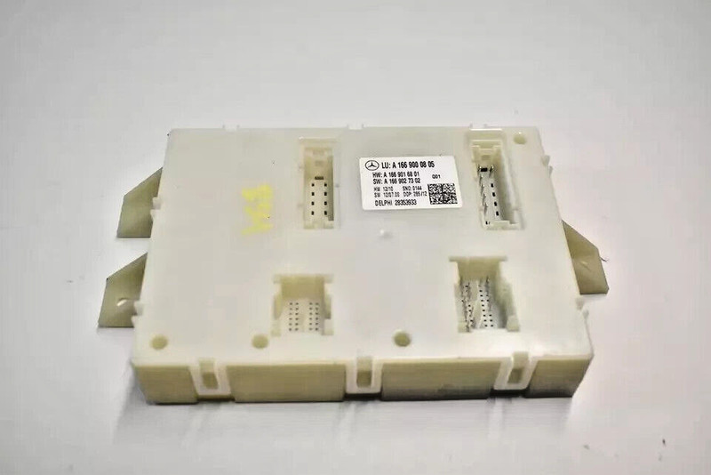 12-15 Mercedes W166 ML350 Rear Sam Relay Fuse Box Control Module 1669000805 OEM