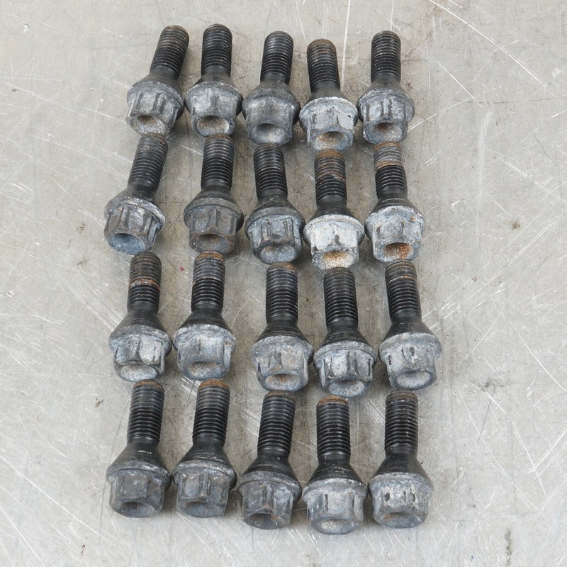2012 - 2018 BMW F30 330I 328I 320I Set of 20Wheel Lug Bolts Nuts OEM USED