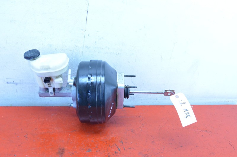 11-12 LINCOLN MKS 3.7L POWER BRAKE BOOSTER W MASTER CYLINDER OEM