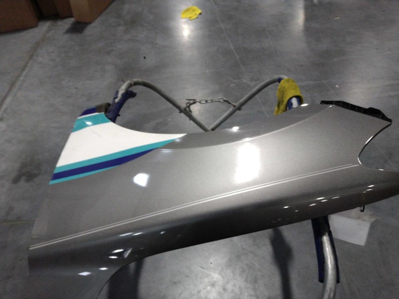 2012 Hyundai Santa Fe Left Fender Grey 150K Miles OEM Replacement Part