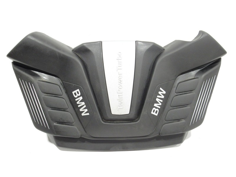 14-19 BMW X6 F16 2019 4.4L Twin Turbo Engine Cover Trim Panel Protection Cap |@1