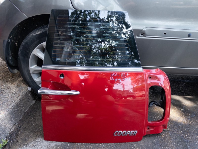 08-14 Mini Cooper Clubman R55 BACK REAR RIGHT TRUNK DOOR SHELL Red 851 OEM