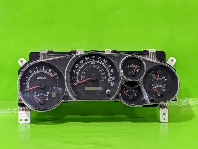 07 TUNDRA SR5 4.7L SPEEODMETER CLUSTER 371K MILES W/TRANS TEMP GAUGE OEM 4414-1