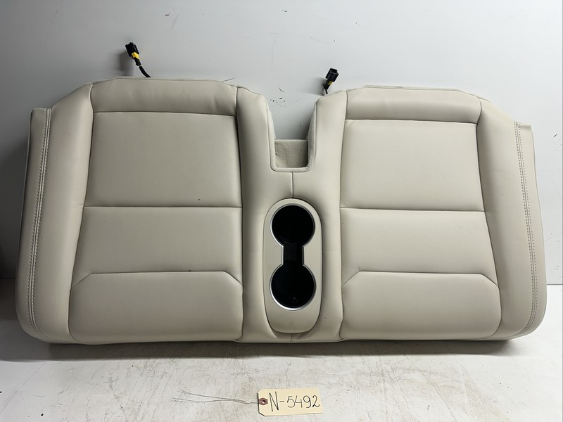 16-20 Tesla Model X Rear 3rd Row Lower Seat Beige 5292 UP