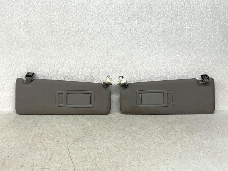 ⭐2012-2014 BMW 3-SERIES F30 FRONT LEFT & RIGHT SUN VISORS SHADE SET OEM LOT2523
