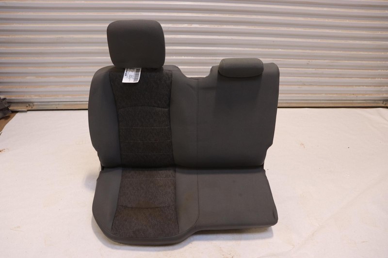 2013-2018 RAM 1500 QUAD CAB REAR RIGHT SIDE SEAT CLOTH GRAY OEM