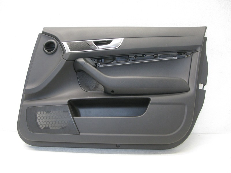 05-11 AUDI C6 A6 S6 SEDAN WAGON FRONT RIGHT DOOR INTERIOR TRIM PANEL OEM 090623