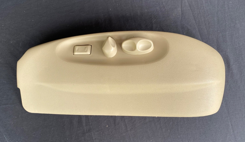 00-02 Jaguar S-Type X200 Front Right Passenger Seat Adjustment Switch Beige TRIM