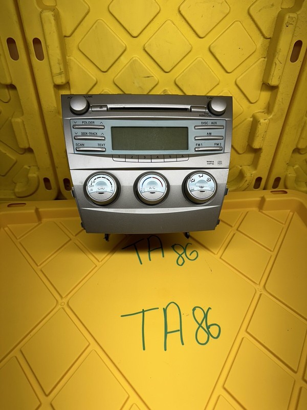 2007-2009 Toyota Camry Radio Stereo MP3 CD Player 86120-06181 OEM