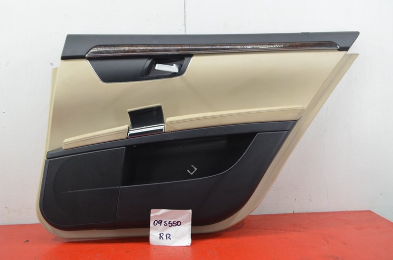 07-09 MERCEDES W221 S550 REAR RIGHT PASSENGER SIDE INTERIOR DOOR PANEL OEM