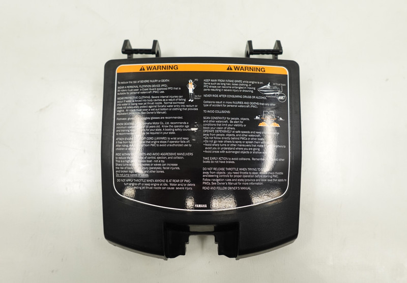2015-2020 Yamaha VX 1100 OEM Glove Box Lid + ORIGINAL Decal F2X-U1708-00-00