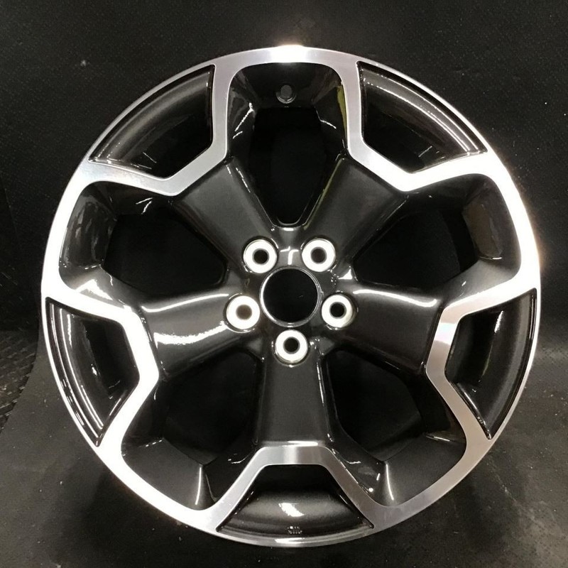 2013-2015 Subaru XV Crosstrek 68806 Wheel 17x7 Rim Charcoal Machined 28111FJ031