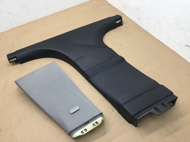 BMW 650I 650 F06 Left Center Lower Upper B Pillar Cover Trim Panel 12-16 |:Y