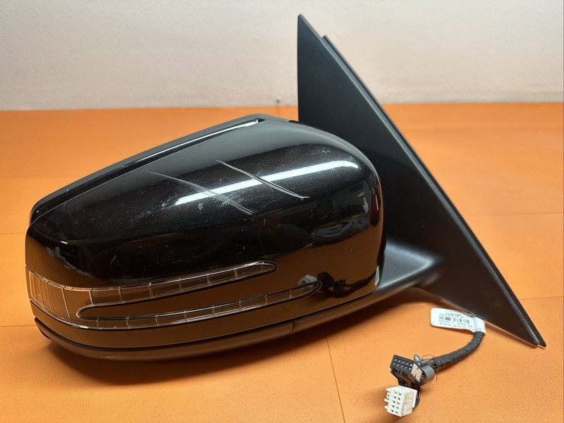2048108893 | 2008 - 2014 MERCEDES C300 Right Mirror Black W/O BLIND SPOT Heated