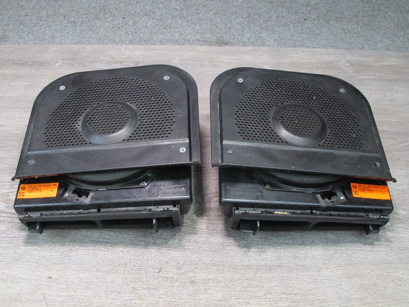 2006-2010 BMW E63 E64 LEFT & RIGHT TOP HIFI SUBWOOFER SPEAKER SET OF 2