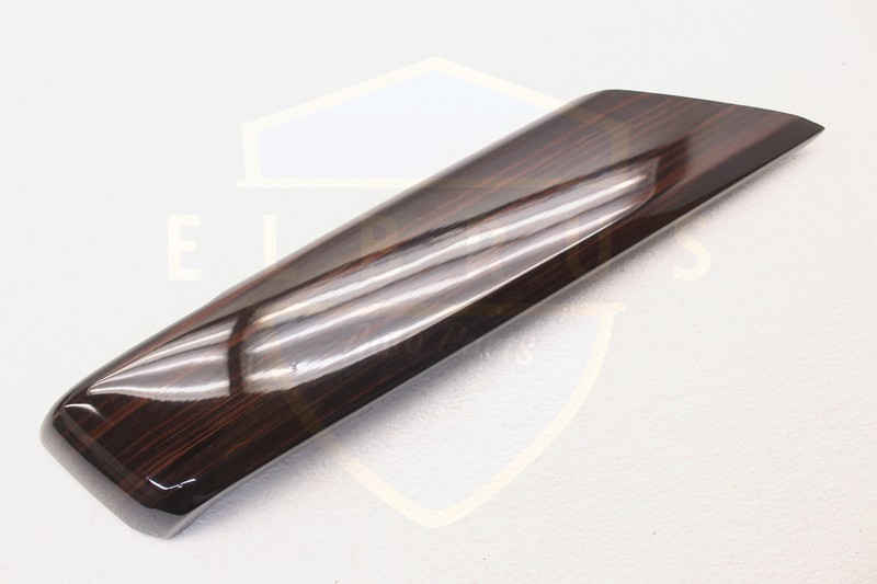 2013-2017 RANGE ROVER L405 REAR LEFT DOOR HANDLE COVER WOOD TRIM VENEER MACASSAR