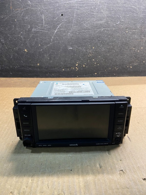2007 2014 Jeep Dodge Chrysler Screen Display CD Player Satellite Radio Y7443 DG