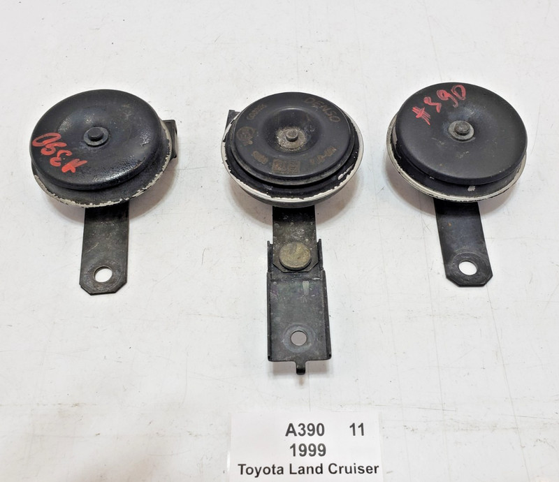 ✅ 98-02 OEM Toyota Land Cruiser J100 Left Right High Low Pitched Tone Note SET