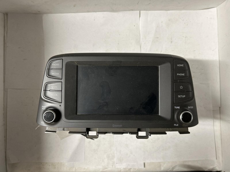 18-'21 HYUNDAI KONA radio assembly head unit OEM 1 Year Wnty!