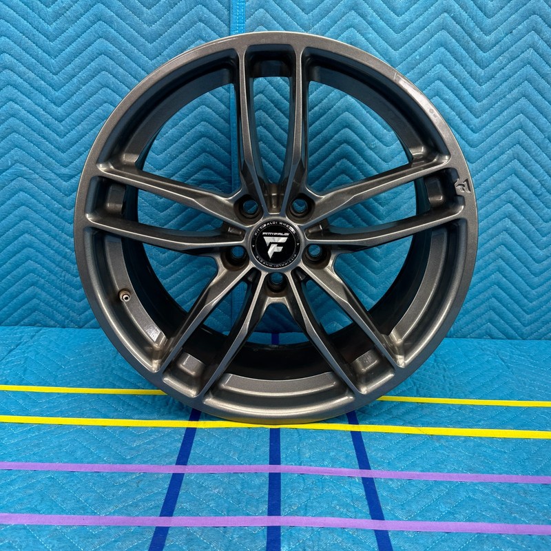 2006-2014 Audi TT Fittipaldi Wheels 19" Rim 5x112 Gunmetal Grey