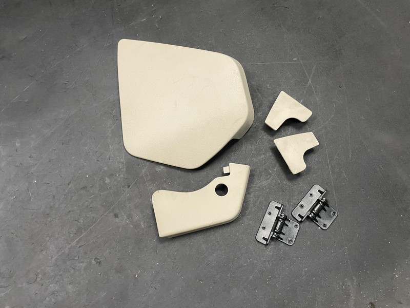 6PC Rear Left Seat Covers & Hinge 2018 Dodge RAM 1500 2013 2014 2015 2016 - 2019
