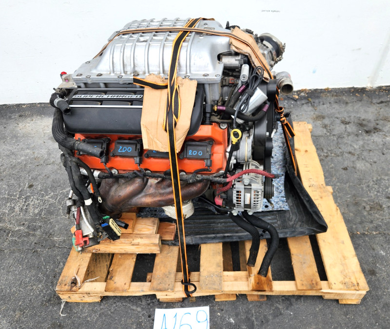 ✅ 2016 OEM Dodge Challenger 6.2L V8 RWD Engine Motor Long Block Assembly 61k