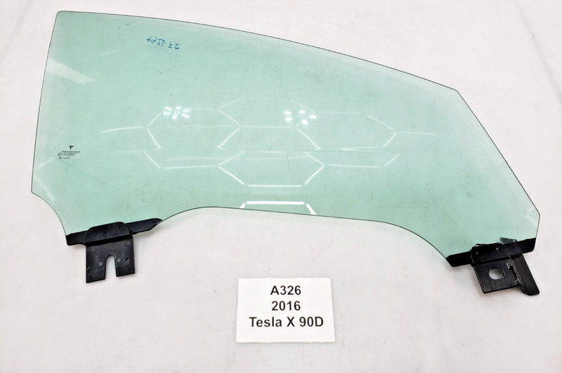 ✅ 2016-2020 OEM Tesla Model X Front Right Passenger Side Door Window Glass Tint
