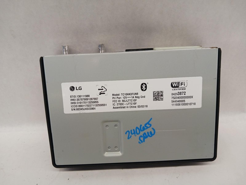18-'20 CADILLAC ESCALADE ESV Communication OnStar module OEM 1 Year Wnty!