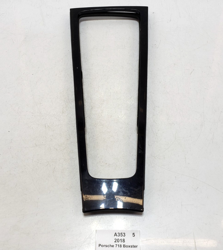 ✅ 12-25 OEM Porsche 718 Boxster 982 Front Center Console Gear Shifter Trim 36k
