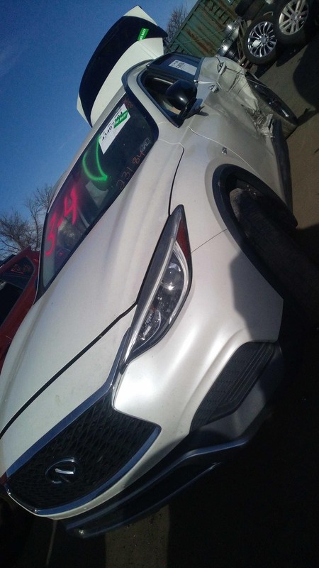2018 INFINITI QX30 Front Left Steering Knuckle 658952, 99K Miles, White