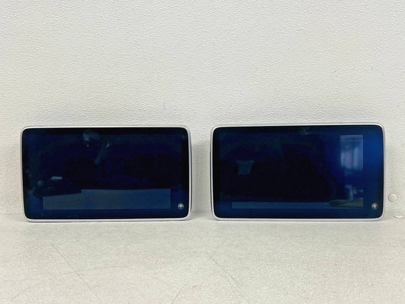 ⭐2016-2019 BMW 740I 750I REAR LEFT & RIGHT SIDE SEAT DISPLAY SCREEN OEM LOT2722