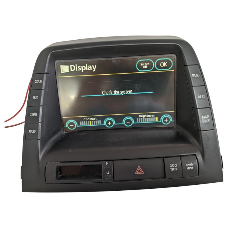 06-09 Toyota Prius Navigation Display Information Center Screen 86110-47220 OEM