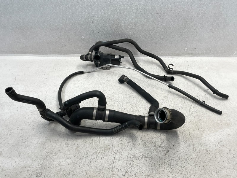 13 14 15 16 Mercedes SL550 R231 Engine Coolant Hose Tube Pipe Set 4.6L 1587 OEM
