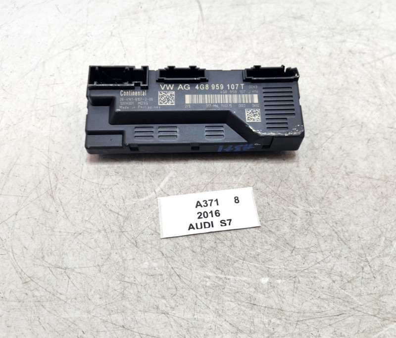 ✅ 12-18 OEM Audi S7 Tailgate Lift Gate Back Door Trunk Computer Control Module