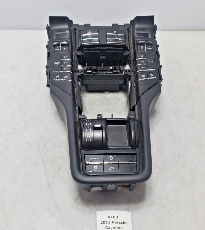 ✅ 11-14 OEM Porsche Cayenne 958 Front Center Console AC Heater Climate Switch