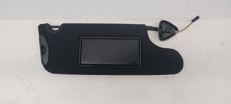 15-'17 DODGE CHALLENGER right passenger Sun visor Illuminated black OEM