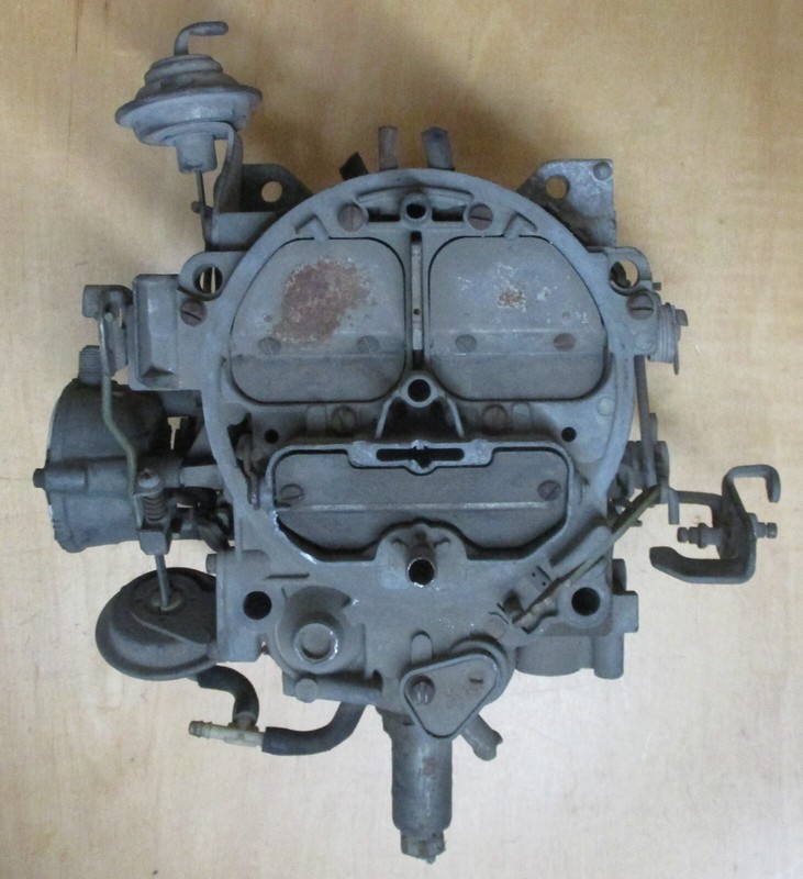 USED 4 BARREL ROCHESTER Q-JET CARBURETOR7045185 09 2734 OLDS 1975-1976 R4-M4MC