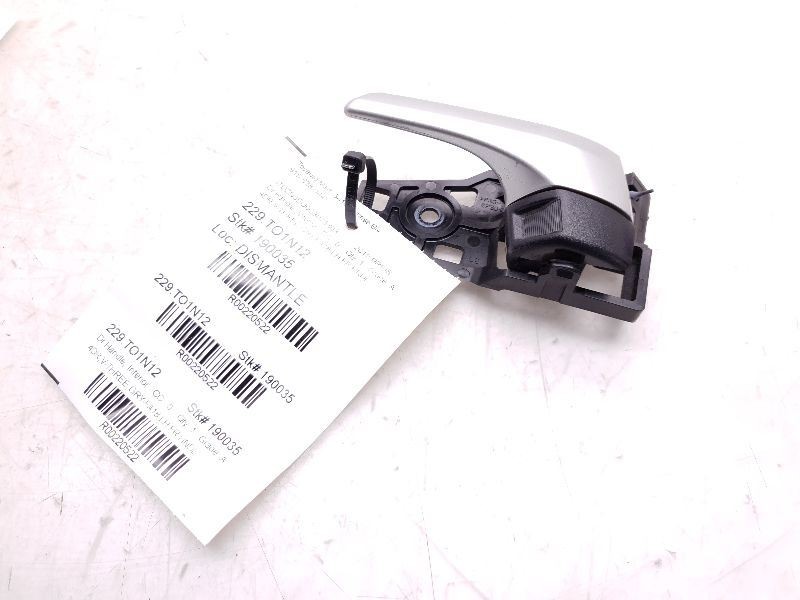 2012 TOYOTA PRIUS V THREE DRIVER SIDE FRONT INTERIOR DOOR HANDLE