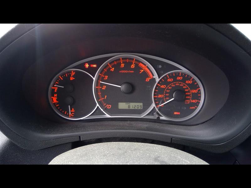 81k 2011 Subaru Impreza WRX 2.5 Speedometer Gauge Cluster Panel 8501FG670 Oem