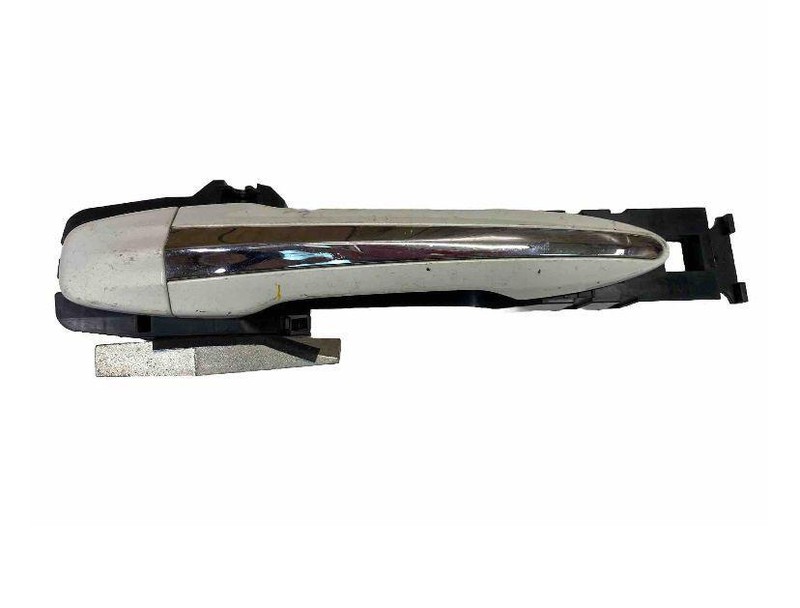 Infiniti Q50 door handle 14 21 outside rear left white code QAA OEM 806114GA1A