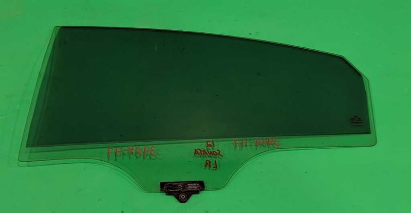 11 12 13 14 SONATA DRIVER LEFT REAR WINDOW DOOR GLASS OEM 3904-47