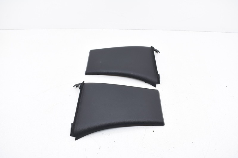 2008 Nissan 350Z Left Right Trunk Upper Strut Trim Cover Set Pair Black OEM KW73