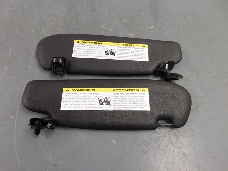 2011 10 - 12 Porsche 911 Turbo S 997 Sun Visors #6756 G4