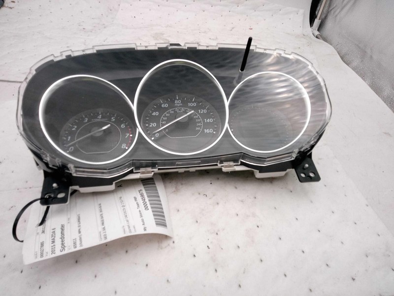 2015 MAZDA 6 Speedometer Gauge OEM Grey GJR955471 120K Miles