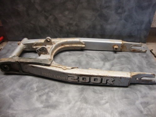 1984 84 Honda Dirt Bike XR200R XR200 XR 200 R Rear Swing Arm Pivot Swingarm A F4