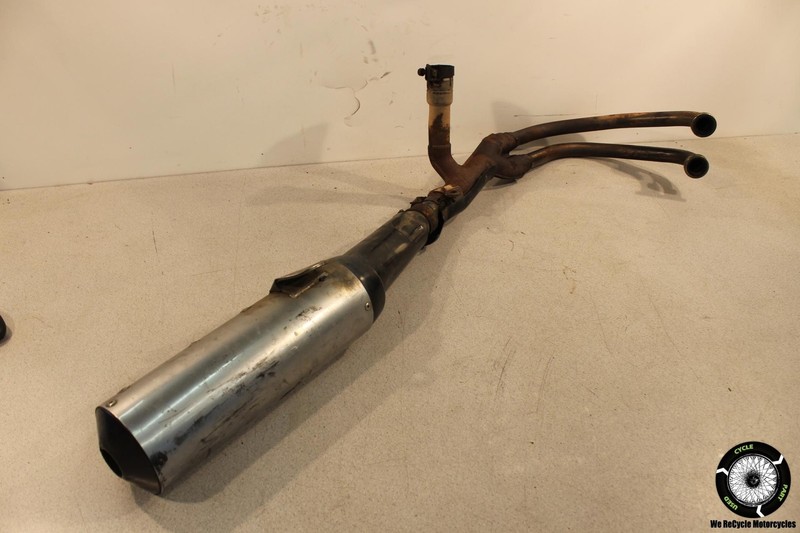 1988 Kawasaki Concours 1000 ZG1000A EXHAUST PIPE HEADER MUFFLER SILENCER ZG 88
