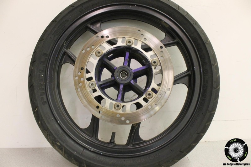 1997 Kawasaki Ninja 250R EX250F FRONT WHEEL RIM W BRAKE ROTOR EX 250 97