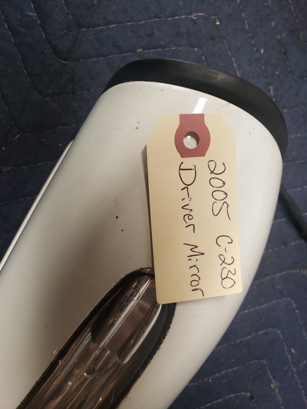 2002-2006 MERCEDES BENZ C230 Power Side View Mirror Left Driver