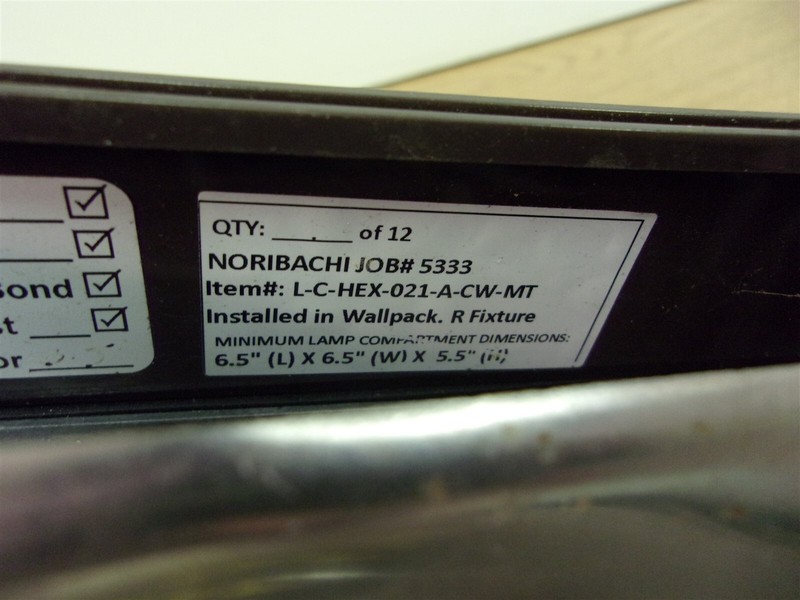 Noribachi 5333 L-C-Hex-021-A-CW-MT R Fixture with Leviton PS200 *FREE SHIPPING*